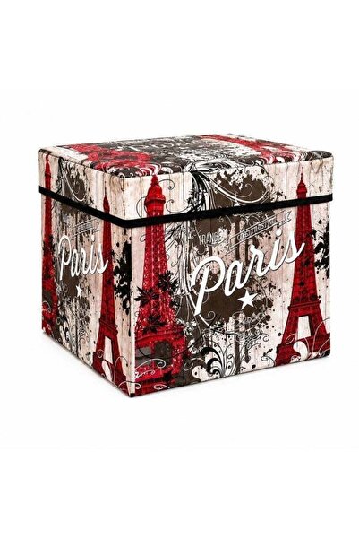 Generic AYNI Foldable Storage Ottoman Box with Lid – Fabric Toy Organizer Sea...