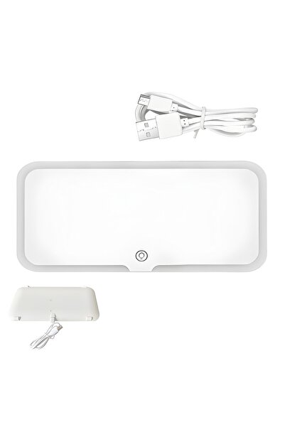 MACVI Oglindă compactă de machiaj cu LED-uri — Machiaj perfect în mașină ✨ 💄