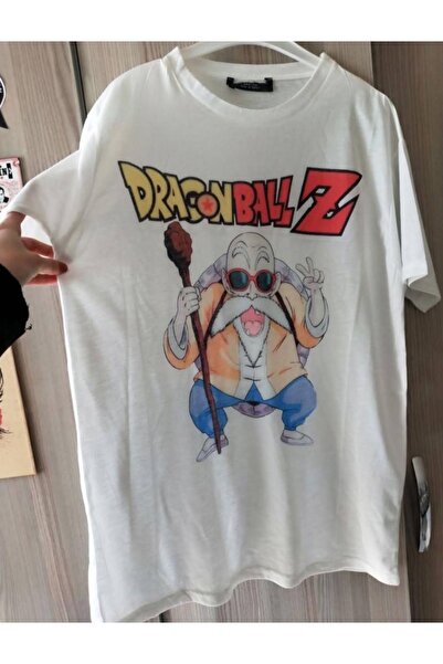 MAYDAY CULTURE Women Men Unisex Dragon Ball White T-Shirt Vintage Oversize