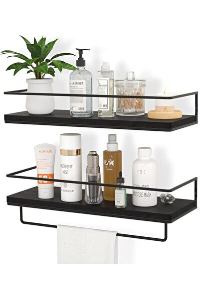 GENERAL Corner Floating Shelves, Set of 4 Corner Shelves Wall Mounted, Shelve...