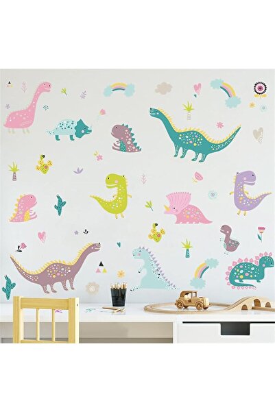 EXCEFORE Blue Watercolor Elephant Wall Decals, Sweet Dream Sticker with Moon ...