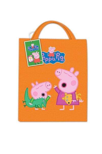 ladybird The Peppa Pig Collection 10-Book Set in a Orange Gift Bag with Audio CD