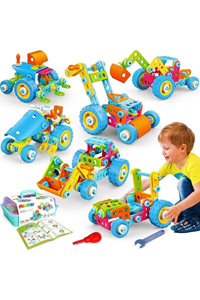 NALACAL STEM Toys for 4-8+ Year Old Boys, 118Pcs Building Blocks Set, Educati...