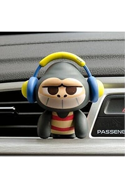 Generic Interior - Car Ornament Cute Monkey Perfume Clip Air Freshener Auto C...