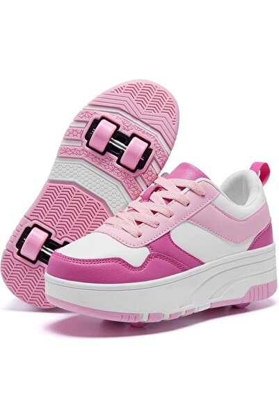 GENERAL Roller Skate Shoes for Boys Girls 2-in-1 with wheels sneaker