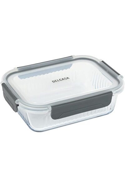 Generic DC3241 Rectangle Airtight Container with Lid, 640 ml Capacity