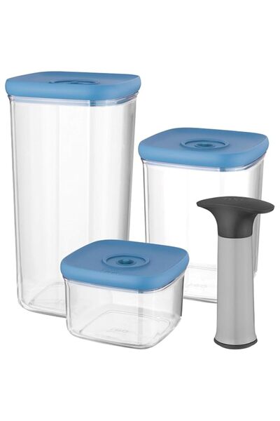 Generic Storage containers, Polypropylene, Blue, One Size