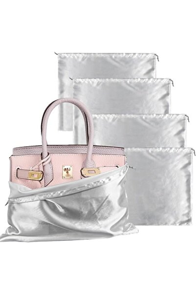 Yelajoy Dust Bags for Purses (4 Pack) – 15.7”×19.6” Silk Handbag Dust Covers ...