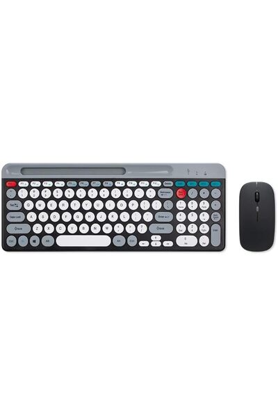 GENERAL Arabic and English Wireless Keyboard and Mouse Combo, Ergonomic Desig...