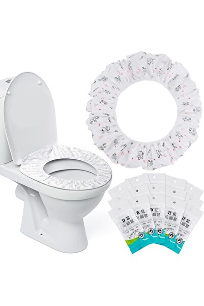 LinJie Toilet Seat Covers,Double Layer Waterproof Antibacterial Printing And ...