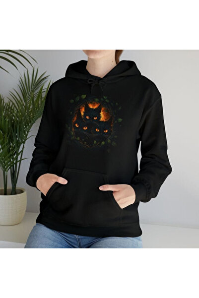 bellanova Unisex Printed Hooded Sweatshirt
