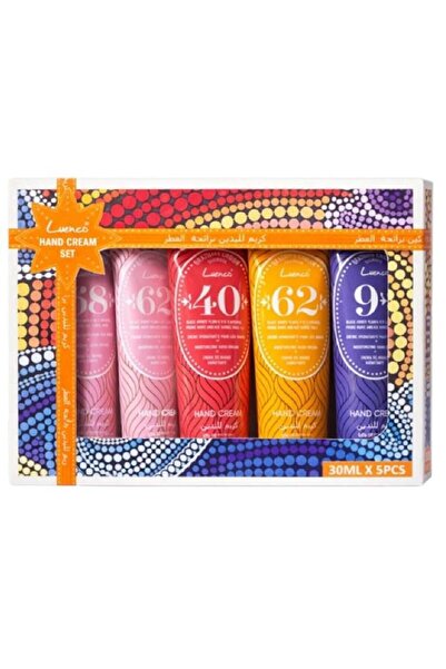Lucnco مجموعة كريم لليدين برائحة العطر من لينكو - 5 × 30 مل