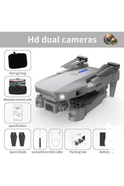 Generic Drone with 4K Camera for Auto Return Home, Follow Me, Dual Cameras, Waypoints, Headless Mode