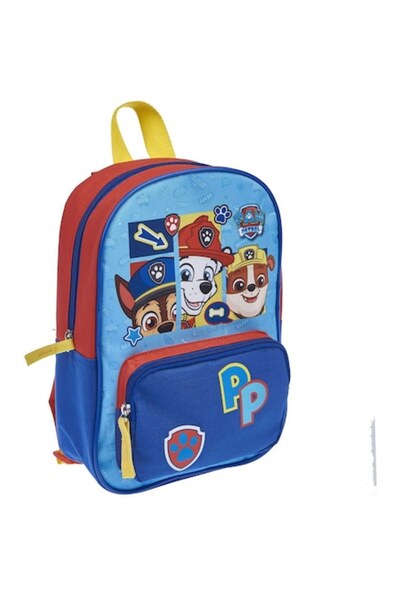 PAW PATROL Rucsac de grădiniță, buzunar frontal Paw Patrol, 29x20x8.5 cm Alba...