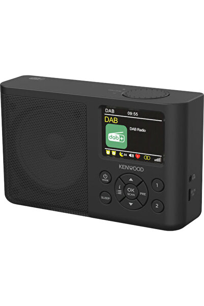Kenwood CR-M33DAB Φορητό Ραδιόφωνο Επαναφορτιζόμενο DAB+ με Bluetooth Μαύρο