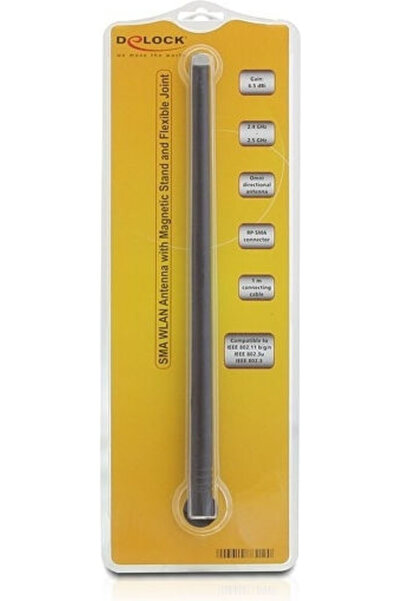 DELOCK Εσωτερική Πανκατευθυντική Κεραία WiFi 6.5dBi με Σύνδεση SMA 88410