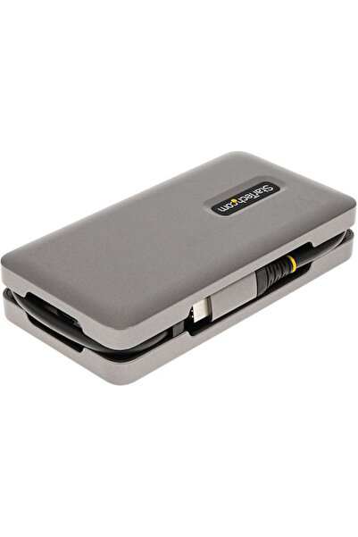 startech Διανομέας USB 2.0 με 3 θύρες USB-A, Γκρι, Κωδικός: DKT31CDHPD3