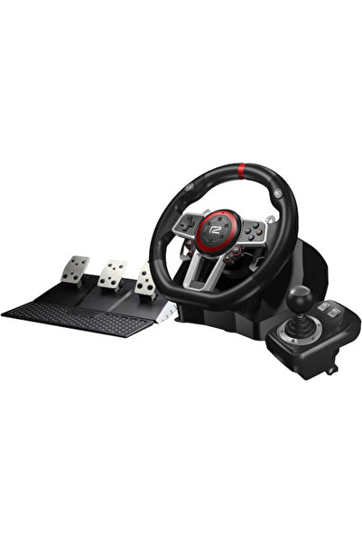 RALEIGH Ready2gaming Racing Wheel Pro Τιμόνι Αγώνων με Λεβιέ Ταχυτήτων και Πε...