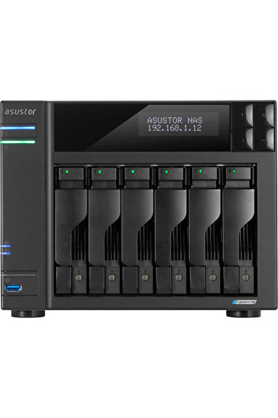Asustor Lockerstor 6 Gen2 (AS6706T) Πύργος NAS με 6 υποδοχές για HDD/M.2/SSD ...