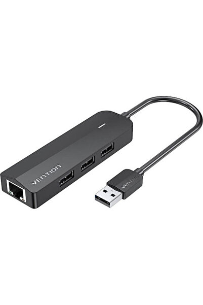 Vention Διανομέας USB 3 Θυρών USB 2.0 με σύνδεση USB-A και Ethernet. Κωδικός:...