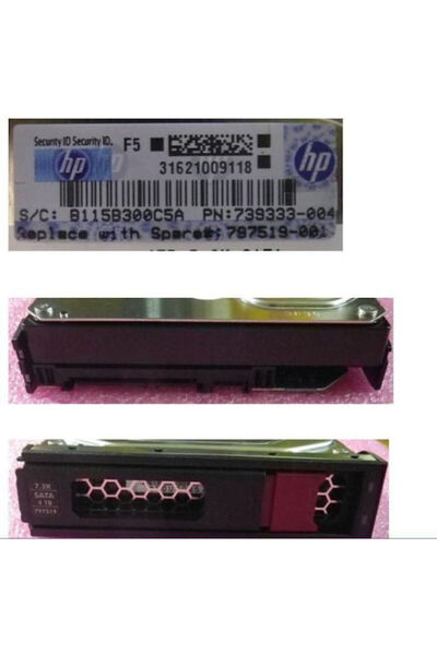 HP Επιχειρησιακός Σκληρός Δίσκος 4TB 3.5 " SATA III 7200rpm για Διακομιστή 79...