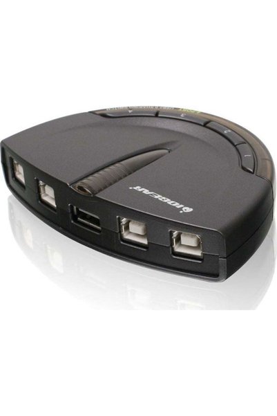 İogear Διανομέας USB 5 Θυρών USB 2.0 με σύνδεση USB-A Κωδικός: GUB431
