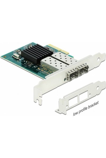 DELOCK Κάρτα PCI Express X4 2 x SFP Gigabit LAN I82576 90480 Κωδικός: 90480