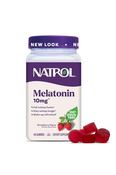 Generic Naturall Melatonin 10 Mg Chewable Tablets, 140 Count