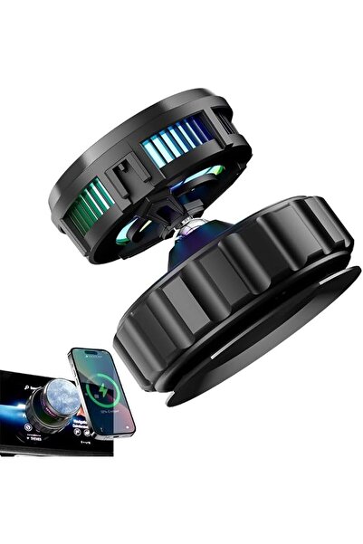 TERRIFI Magnetic Phone Holder with Cooling Fan, Vacuum Suction Phone Charger ...