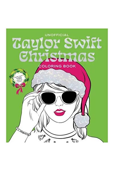 Chartwell Books Carte de colorat neloială cu Taylor Swift de Crăciun