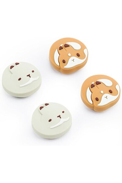 GeekShare 4PCS Thumb Grip Caps for Switch 2, Cute Silicone Joystick Caps Soft...