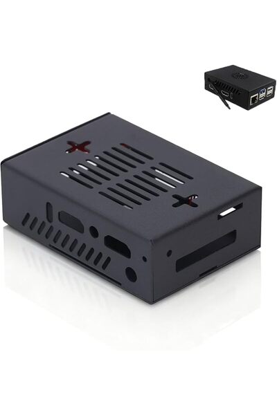 Yanmis for Orange Pi 5 Metal Cooling Case, Zinc Alloy Single Board Computer M...