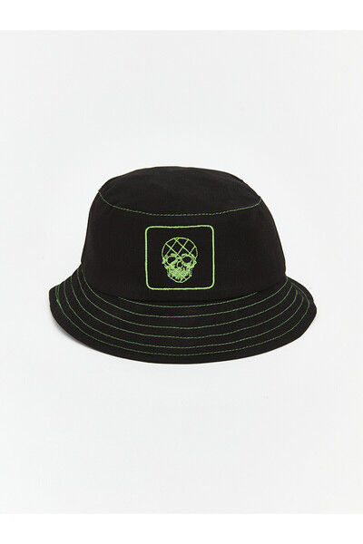 LC Waikiki Trendlucky Embroidered Bucket Hat for Boys with a Difference
