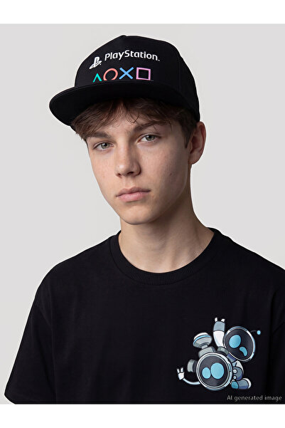 LC Waikiki Trendlucky with Difference Playstation Printed Boy's Cap Hat