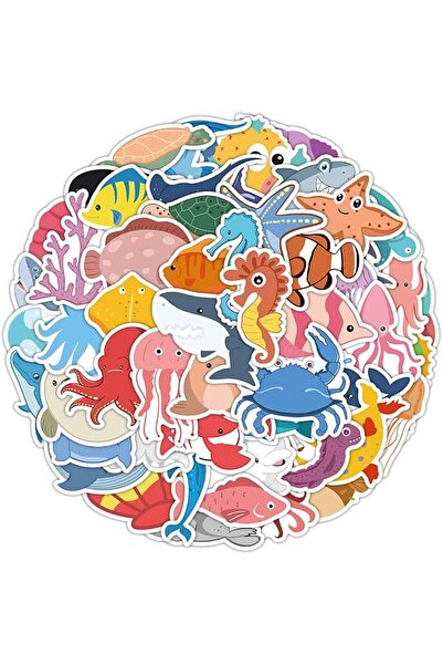 Generic Hawaii Beach Stickers 50 Pcs Aloha Tropical Vacation Waterproof Vinyl...