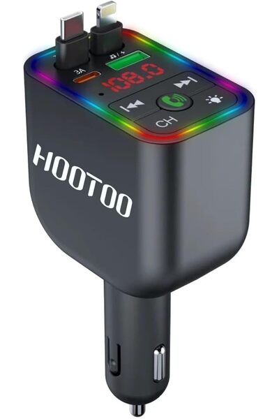 Generic 4-in-1 Fast and Powerful Car Charger 120W Car Charger with Built-in C...