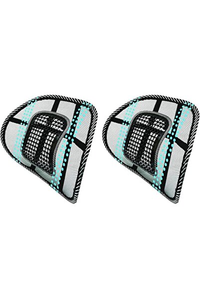 Generic Lumbar Pillows Back Cushion Lumbar Pillow Waist Support Car Mesh Back...