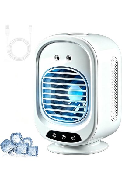 Morvena Picks Mini răcitor de aer portabil, un ventilator personal compact de...
