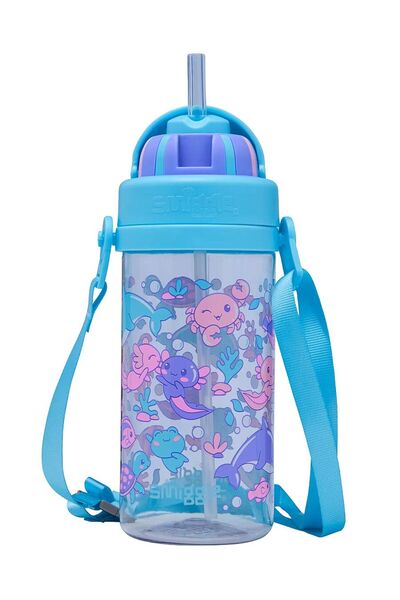 SMIGGLE Little Journeys Mini Plastic Water Bottle 400 ml Aqua 458385