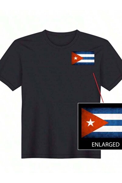 26LIK تي شيرت N Flag Havana Camagüey Baracoa لكرة القدم، كأس كرة القدم، تي شي...