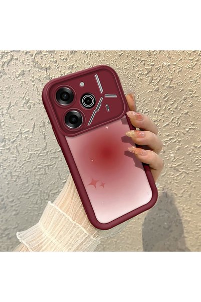 CHICASELUX حافظة سيليكون متوافقة مع هاتف Tecno Pova 6/Pova 6 Pro، مزودة بنمط ...