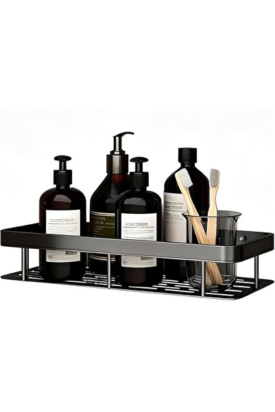 GENERAL Shower Caddies Wall Mount Bathroom Organizer Shelf, Aluminum Shower S...