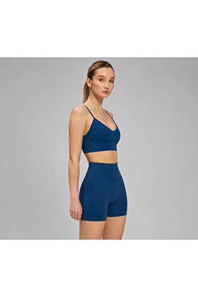 Marquise Pantaloni Scurți Sport Damă Seamless Push-Up Talie Înaltă Fitness Yo...