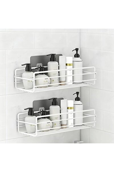 SmartMaster Adhesive Corner Shelf Bathroom Shower Caddy Organizer for Kitchen...