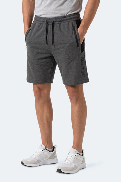 Slazenger Nikon I Men's Anthracite Shorts with Zipper Pockets