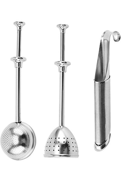 Tazweeq 3 Pack Stainless Steel Tea Infusers Extra Fine Mesh Strainers | Food-...