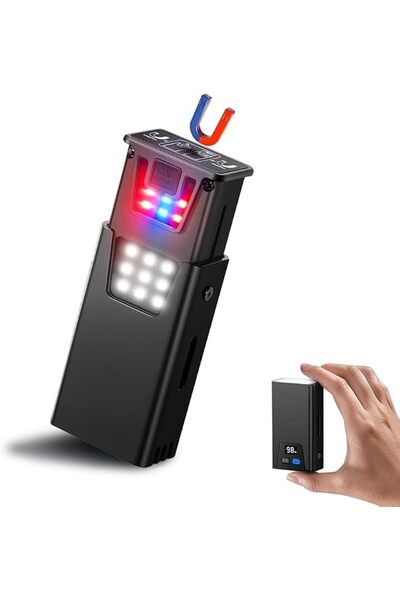 TERRIFI EDC Flashlight Rechargeable, 1000 High Lumen Mini Flashlight with 8 L...
