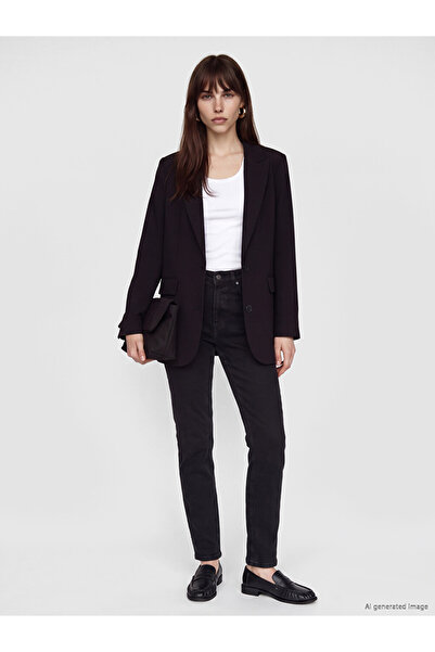 LC Waikiki Lcw Jeans Black Slim Fit Women's Jean Trousers