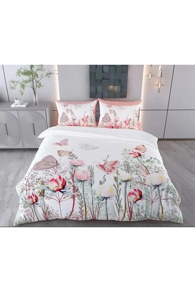 OEM Set de fețe de pernă + față de pernă, 70% bumbac/30% poliester, 135x200 c...