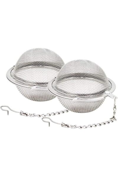 Tazweeq 2Pcs Stainless Steel Infuser Strainer, Fine Mesh Tea Tea Spice Ball, ...